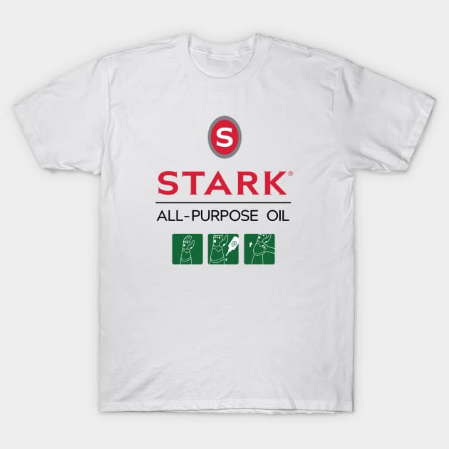 Stark Oil - Brand T-Shirt by MustardSoda